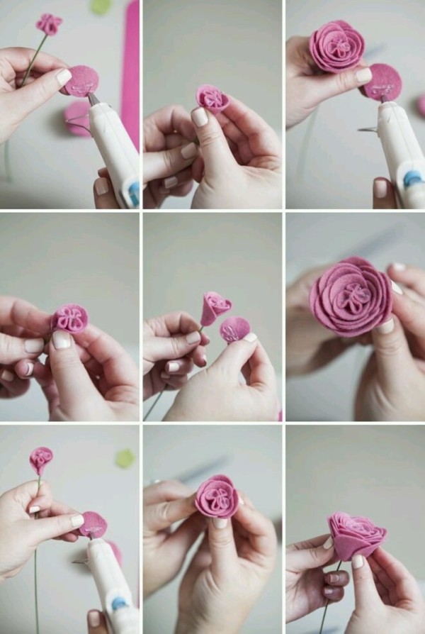 Super beautiful non-woven bouquet tutorial