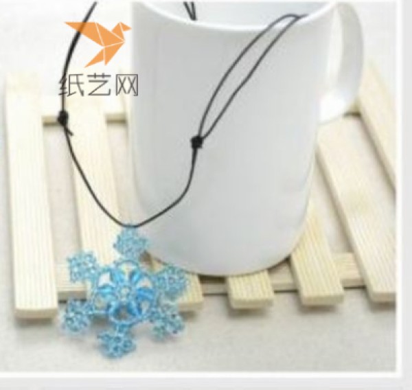 Beading Tutorial Blue Snowflake Beaded Pendant Making Tutorial