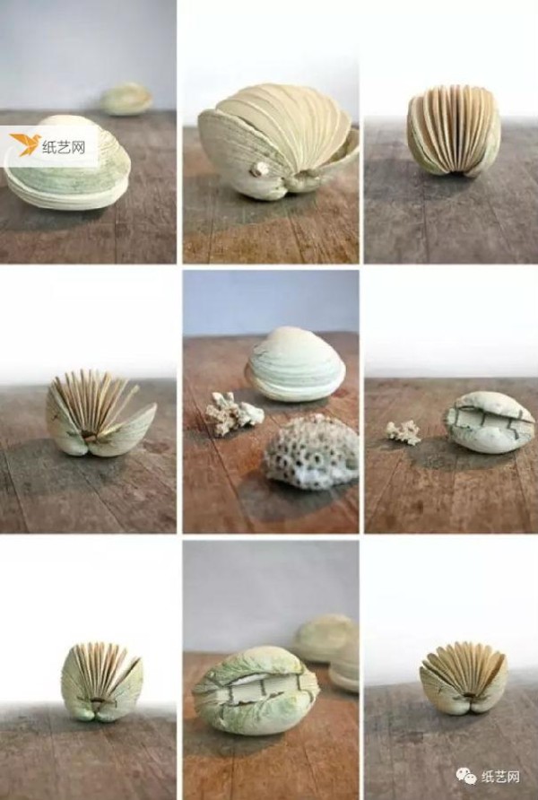 Little seashells transform into waterfalls, peacocks, little books, candles and more! Turn waste into treasure and renovate old things!