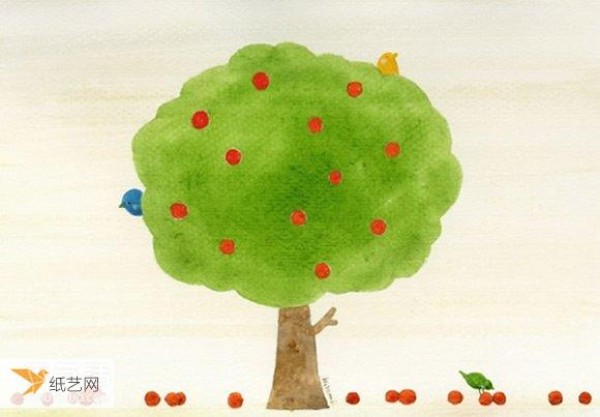 Hitomi Inoue’s small and fresh watercolor paintings with elegant colors and full of childlike interest