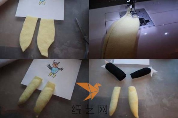 New Year’s gift of dolls made according to baby’s drawings