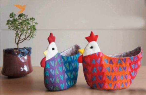 Fabric Tutorial Fabric Pattern Rooster Shape Lucky Bag Making Tutorial