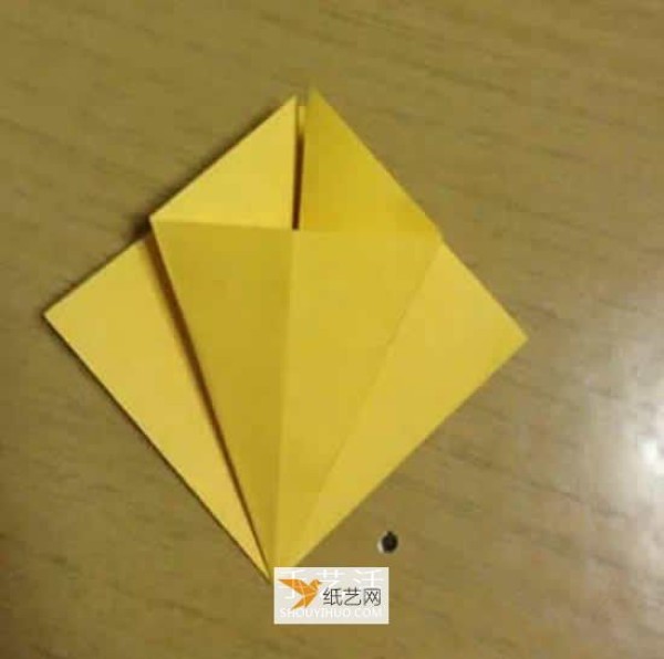 Detailed explanation of the steps of sunflower origami