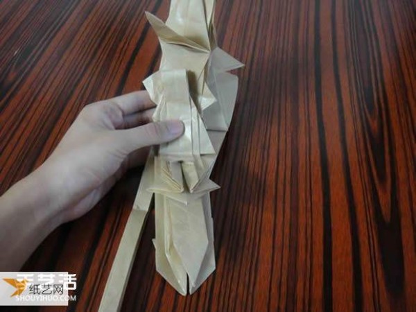 Origami tutorial for Shakugan anime character Shana