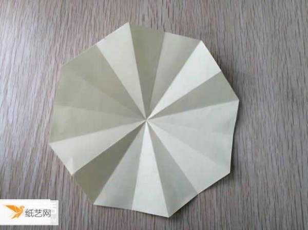 Illustrated tutorial on folding method of beautiful babaihua