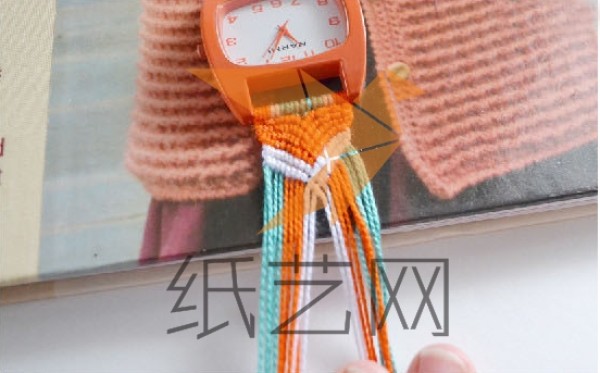 Tutorial on weaving colorful silk threads. Tutorial on how to weave a more beautiful colorful strap for your watch anytime and anywhere.