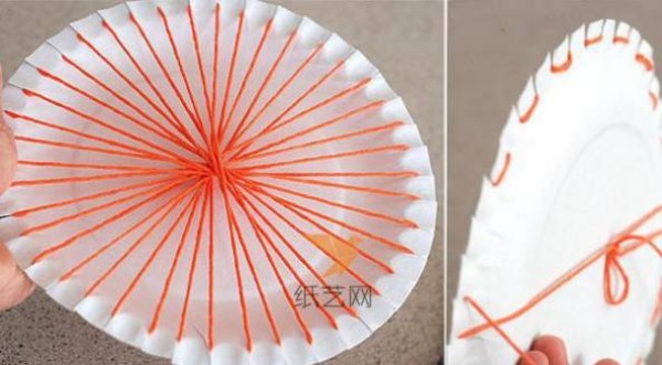 Tutorial on how to make beautiful thick coasters using disposable paper plates