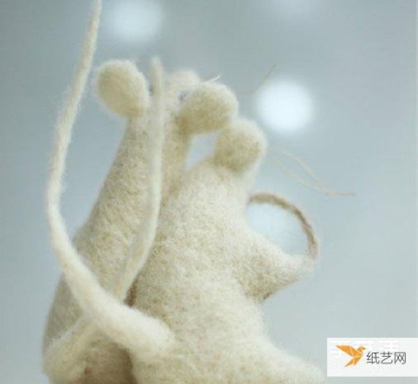 Pictures of cute and adorable handmade healing wool felt works