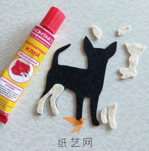 Tutorial on making cute dog refrigerator magnets for New Year’s gift