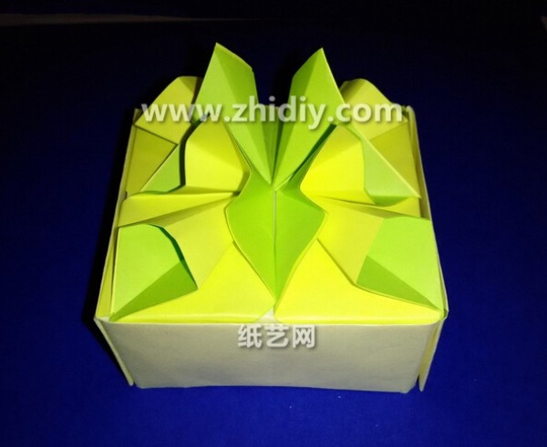 Origami flower gift box handmade origami video tutorial