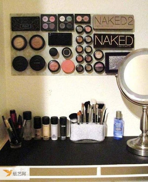 How to make a personalized self-made magnet dressing table that can be erected