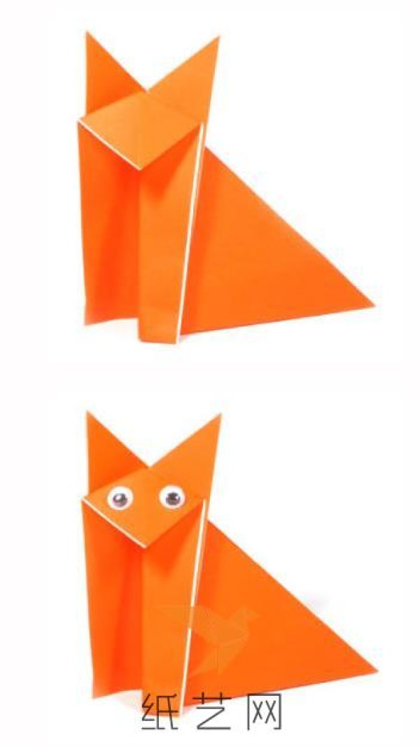 Origami Little Fox Making Tutorial for Childrens Day