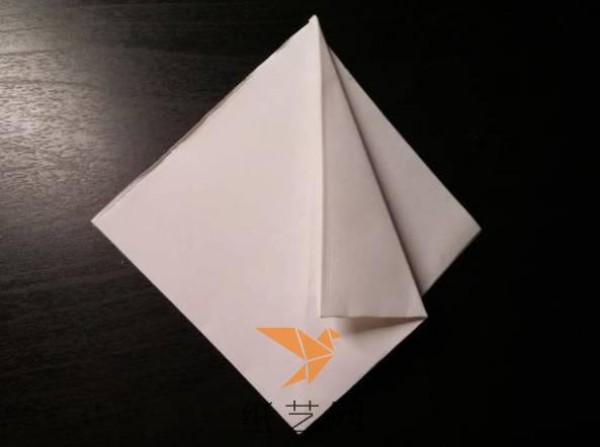 Very beautiful four-pointed star origami box making tutorial