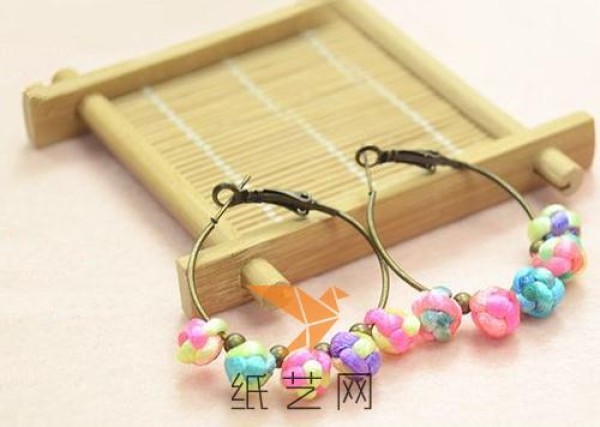 Super beautiful Chinese knot earrings making tutorial