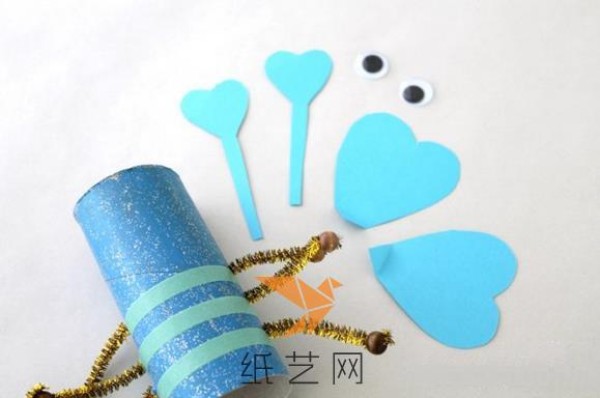 Cute toilet paper tube waste recycling tutorial to make butterflies