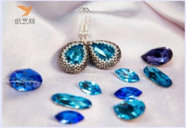 Beading Tutorial Kiss of Tears Beaded Earrings Making Tutorial