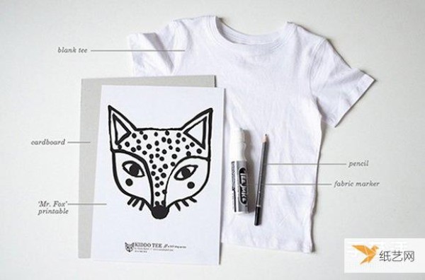 Mom gives her son a hand-drawn personalized T-shirt as a loving gift