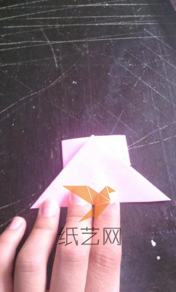 Sweet handmade origami heart bookmark making tutorial