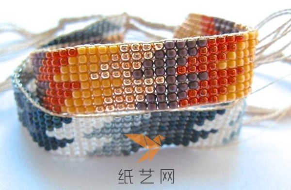 Beautiful beaded bracelet making tutorial