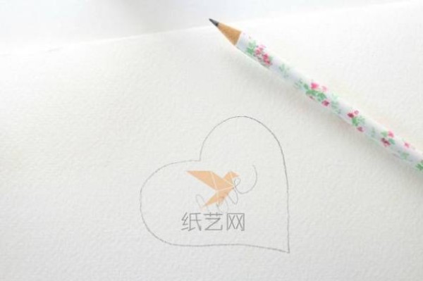 How to make handmade greeting cards with watercolor hearts for Valentines Day