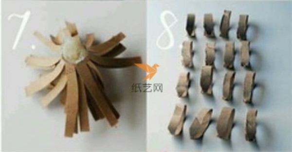 Tutorial on turning waste into treasure using artistic flower arrangements made from waste paper tubes