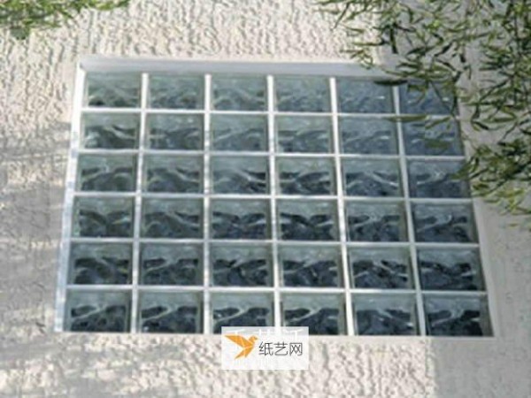 How to use glass bricks to make home glass windows