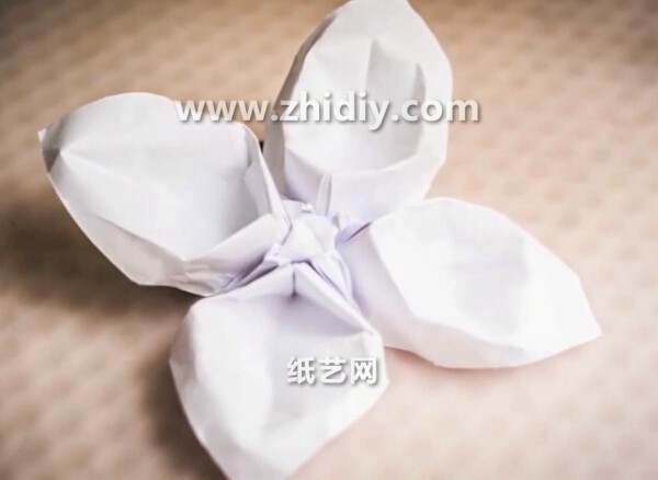 Origami flower handmade video tutorial