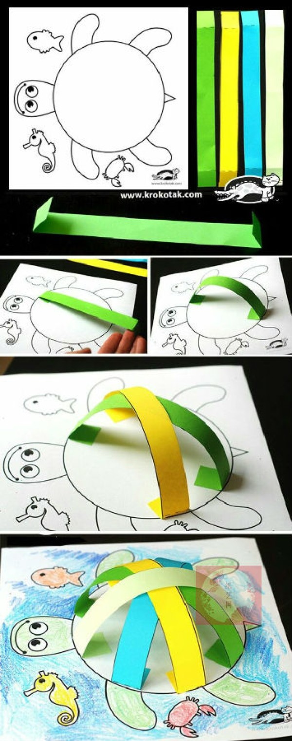 You can make cute little animals with just a few pieces of colored paper! Collection of parent-child handicraft tutorials