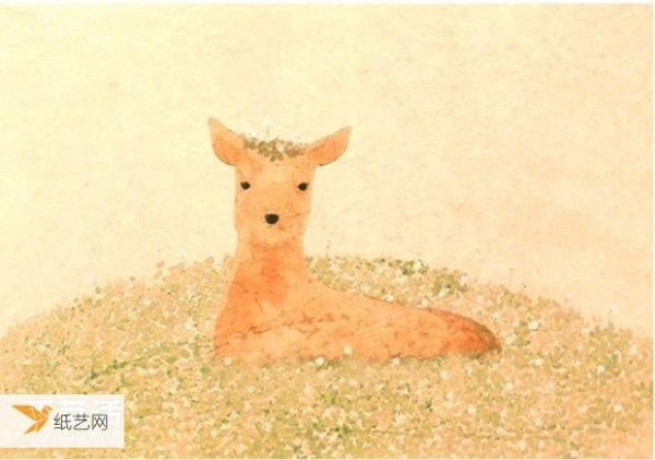 Hitomi Inoue’s small and fresh watercolor paintings with elegant colors and full of childlike interest