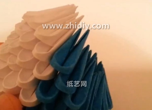 Origami triangle insert Doraemon handmade tutorial