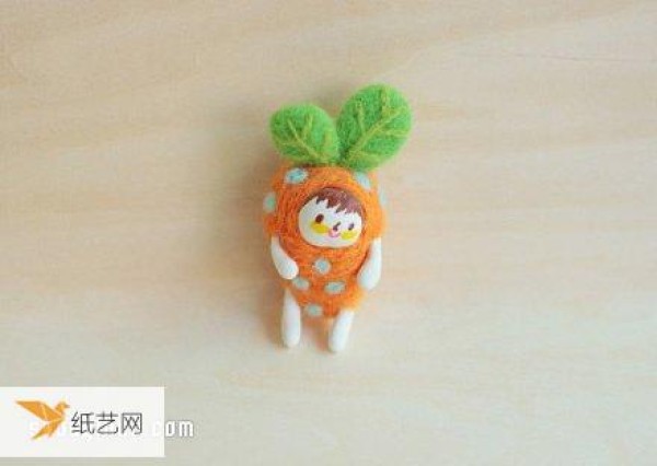 Appreciation of pictures of very cute wool felt vegetable figures