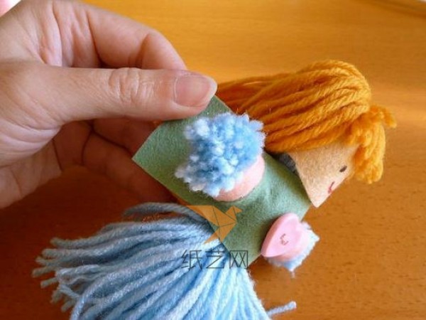 Simple tutorial on making dolls with wool