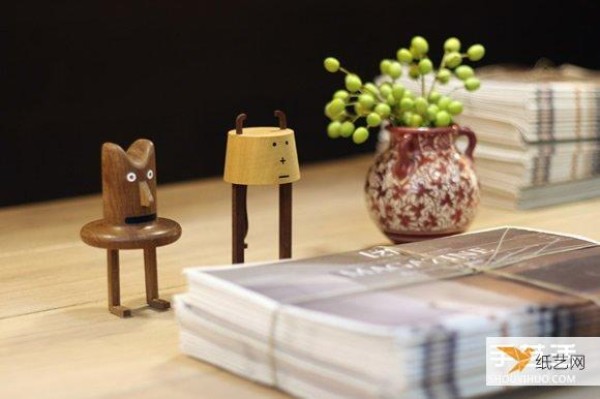 Healing series of wooden toys designed by Isidro Ferrer