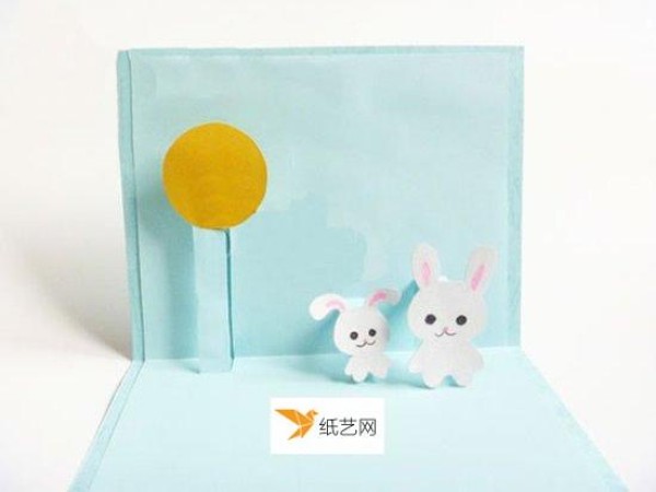 Simple and cute ways to make Mid-Autumn Festival greeting cards