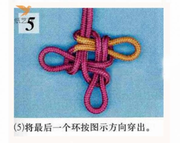 Knitting Tutorial Chinese Knot Auspicious Knot DIY Knitting Making Tutorial