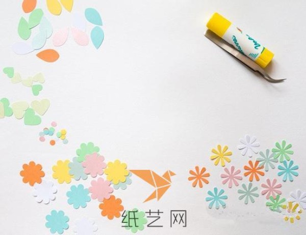 Small fresh flower gift packaging decoration