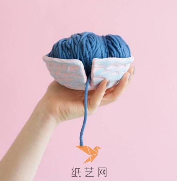 Mid-Autumn Festival handmade clay yarn bowl making tutorial