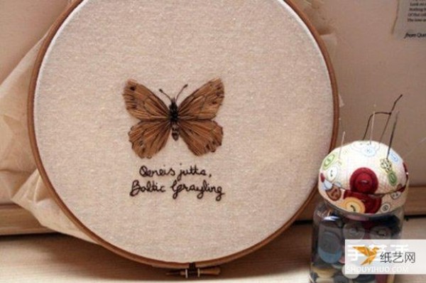 Appreciation of pictures of a beautiful handmade animal embroidery work