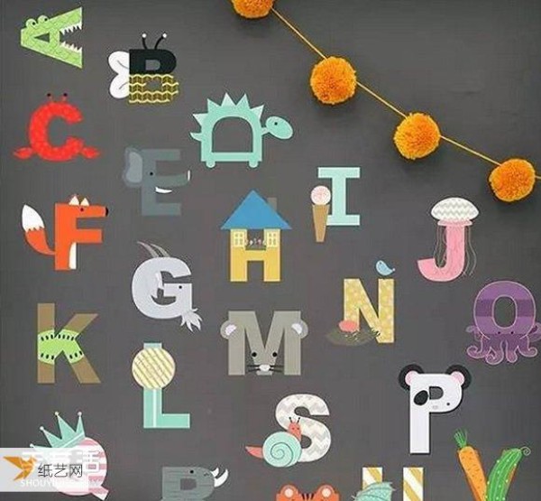 Toddlers handmade cute and creative wall decorations