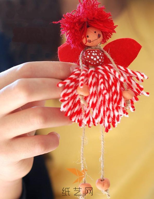 Cute knitted wool doll making tutorial