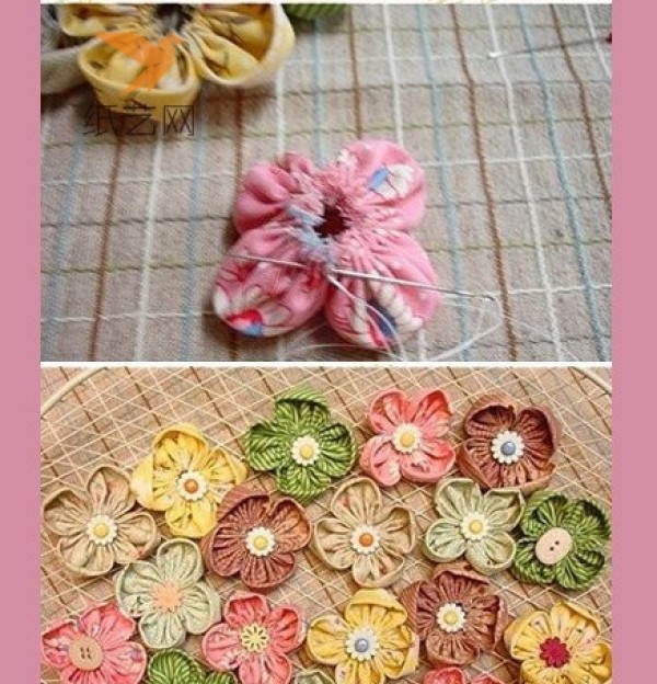 Fabric Tutorial DIY Making Tutorial for Exquisite and Pretty Fabric Flowers