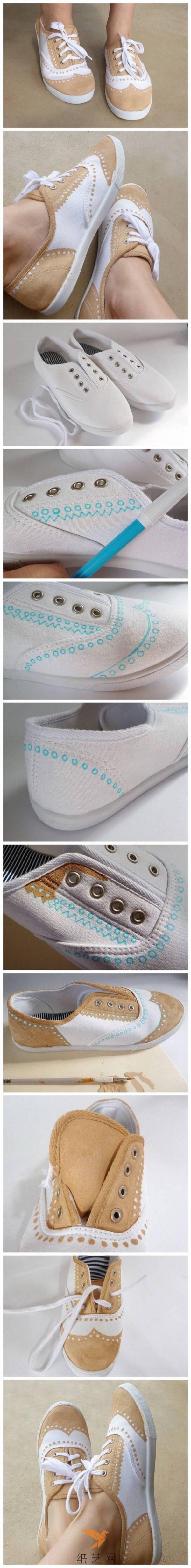 Renovate old shoes with zero foundation, and instantly turn them into high-end limited editions! (Special edition for casual shoes)