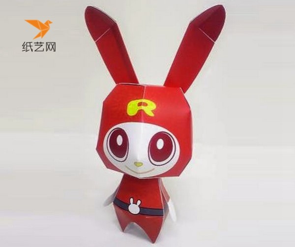 [Paper Model] Simple paper model drawing tutorial for Hero Super Rabbit