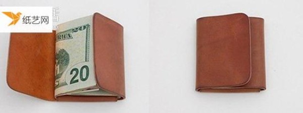 The easiest way to make your own leather wallet