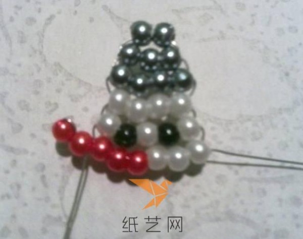 Christmas Handmade Beaded Snowman Christmas Gift Making Tutorial