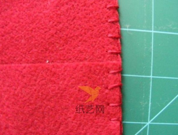 Cute handmade non-woven purse making tutorial