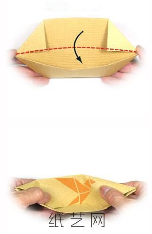 Origami reed boat origami boat tutorial