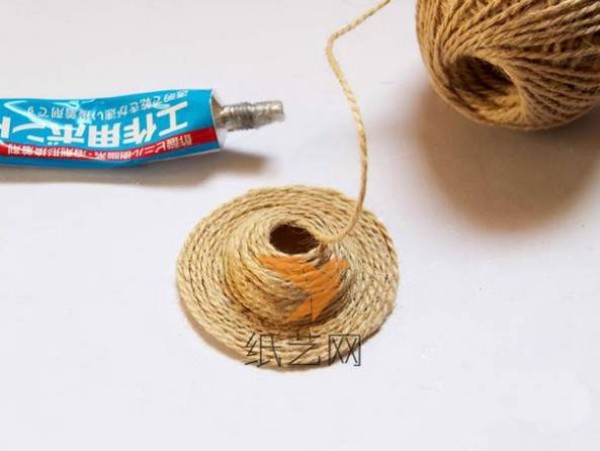 Small and fresh straw hat sweater chain making tutorial