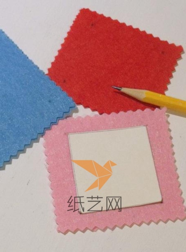 Tutorial on making baby memory training cards from non-woven fabrics