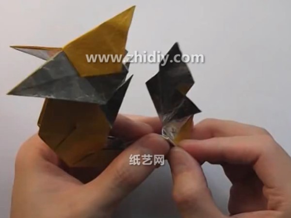 Origami Capricorn handmade origami tutorial